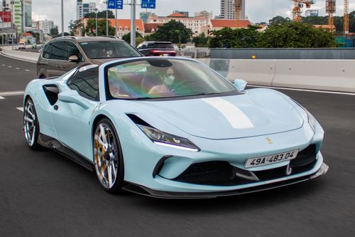 Hàng hiếm Ferrari F8 Spider xuất hiện với diện mạo mới