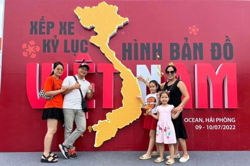 Gần 2.000 ô tô xếp hình bản đồ Việt Nam lớn nhất từ trước đến nay