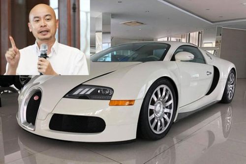 Bugatti Veyron gần 50 tỷ của 'QUA' Vũ xuất hiện tại showroom bán xe