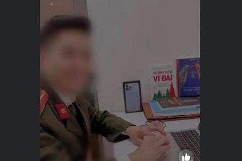 Xử phạt chủ quán cắt tóc mặc trang phục công an quay clip đăng Facebook