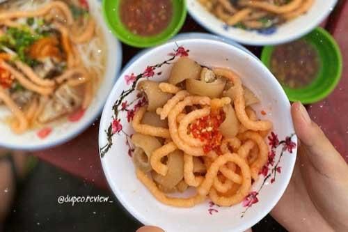 Bún suông - đặc sản Trà Vinh gây tò mò từ cái tên và hấp dẫn ngay ở phần nhìn