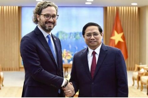 Argentina là đối tác thương mại lớn thứ 3 của Việt Nam tại Mỹ Latinh