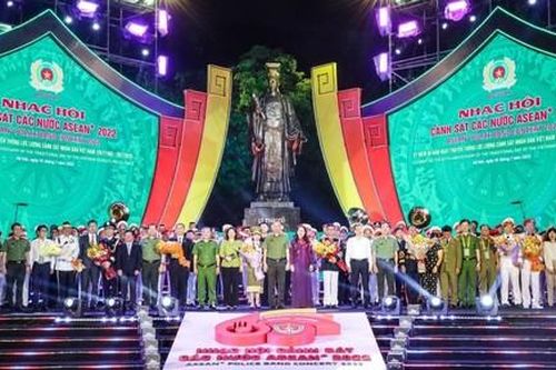 Nhạc hội Cảnh sát các nước ASEAN+2022: Đêm hòa nhạc hoành tráng, ấn tượng