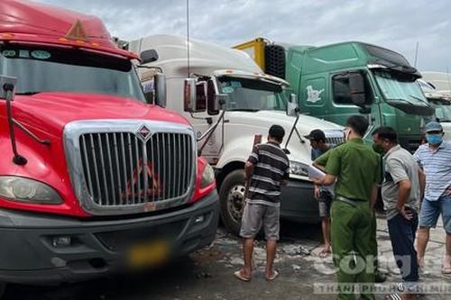 Tài xế container chết bất thường trong bãi xe gần chợ đầu mối Thủ Đức