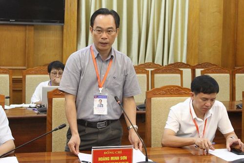 Thứ trưởng Hoàng Minh Sơn: Hạn chế thấp nhất những sai sót không đáng có trong chấm thi