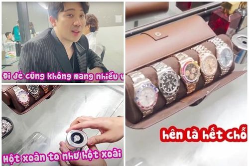 Vali đi diễn của Trấn Thành: Từ nước mắm đến đồng hồ giá bằng 6 căn nhà