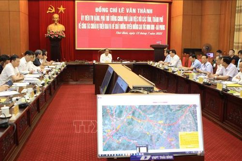 Chậm nhất đầu năm 2023, khởi công tuyến cao tốc Ninh Bình - Nam Định - Thái Bình - Hải Phòng