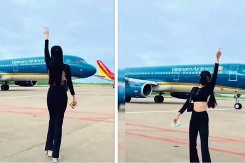 Cục Hàng không nói gì về vụ cô gái nhảy múa quay Tiktok sát máy bay đang di chuyển?
