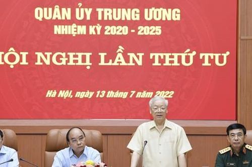 Tổng Bí thư Nguyễn Phú Trọng: Toàn quân phải kiên quyết hơn nữa trong đấu tranh phòng, chống tham nhũng, tiêu cực