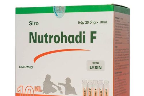 Thu hồi toàn quốc lô siro Nutrohadi F vi phạm chất lượng