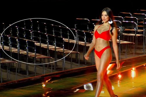 Bán kết Miss Supranational 2022: Thí sinh diễn bốc lửa nhưng khán đài vắng tanh, ghế giám khảo quá 'phèn'