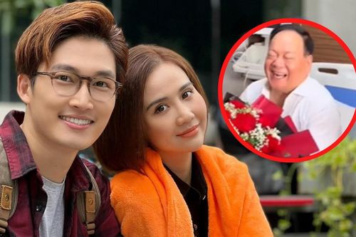 Thương Ngày Nắng Về: 'Chủ tịch Hoàng Long' cười tít mắt khi được Đình Tú - Huyền Lizzie tặng hoa