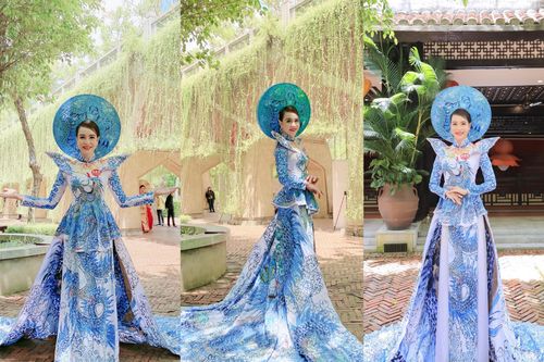 Doanh nhân Lê Nhật Lâm khoe nét đẹp sang trọng quý phái tại Bà Nà Hills