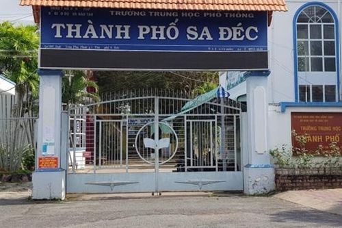 Kỷ luật Hiệu trưởng Trường THPT TP Sa Đéc
