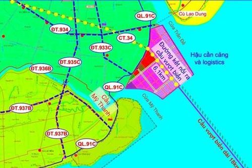 Quy hoạch cảng biển Trần Đề thành cửa ngõ vùng ĐBSCL