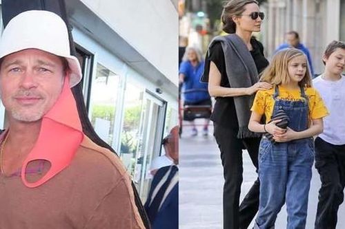 Brad Pitt bất ngờ hội ngộ Angelina Jolie và các con giữa mâu thuẫn hậu ly hôn