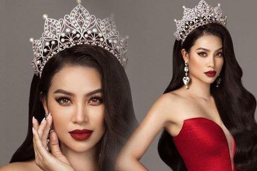 Phạm Hương diện đầm dạ hội, đội lại vương miện tiền tỷ
