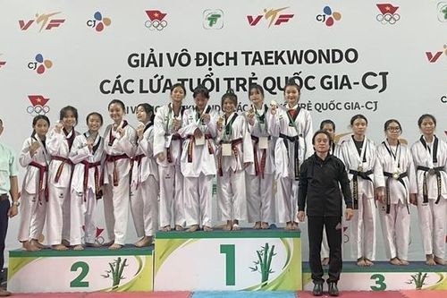 Bình Dương: Đội tuyển Taekwondo trẻ giành thành tích cao tại giải quốc gia 2022