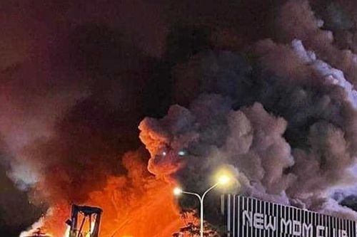 Bùng cháy dữ dội trở lại, vũ trường lớn nhất Hải Phòng bị thiêu trụi