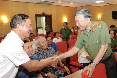 Bộ Công an gặp mặt, tri ân cán bộ hưu trí cấp cao lực lượng Cảnh sát nhân dân