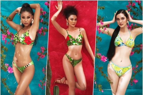 Thí sinh Hoa hậu các Dân tộc Việt Nam nóng bỏng trong trang phục bikini