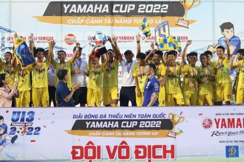 SLNA vô địch U13 toàn quốc 2022