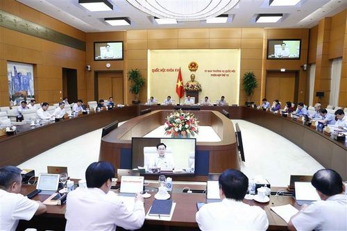 Tiến độ UBTVQH xem xét các dự án thuộc chương trình xây dựng luật
