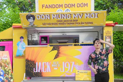 Fandom Jack bị mỉa mai khi 'học lỏm' fan Kpop gửi xe cà phê ủng hộ nam ca sĩ tái xuất Vpop