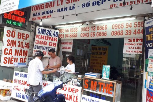 Hết thời sim rác, nặc danh