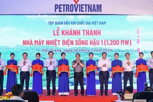 Nhiệt điện Sông Hậu 1 đi vào hoạt động có ý nghĩa quan trọng trong đảm bảo an ninh năng lượng