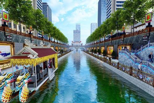 Mô phỏng 3D tuyệt đẹp của Công viên lịch sử - văn hóa - tâm linh Tô Lịch