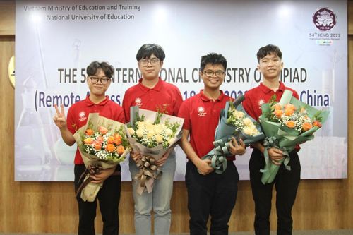 Olympic Hóa học quốc tế 2022: Cả 4 học sinh Việt Nam đều đoạt Vàng