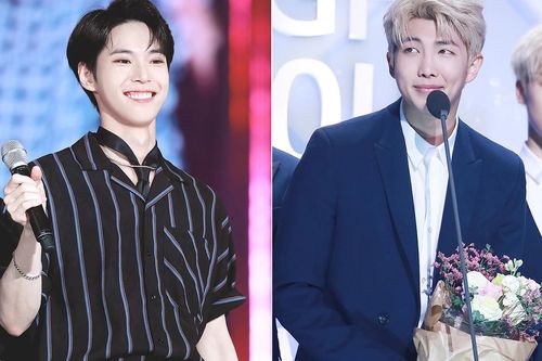 Rap Monster (BTS) và DoYoung (NTC) cùng 'mê mẩn' mỹ nữ này