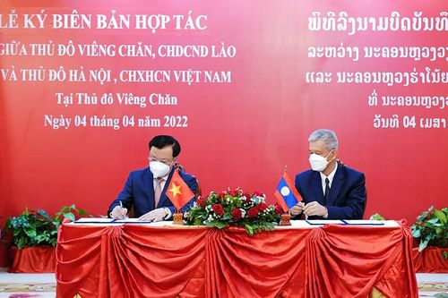 Hà Nội - Viêng Chăn: Đậm sâu tình nghĩa, đồng hành phát triển