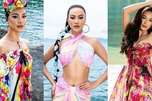 Á hậu Kim Duyên khoe sắc vóc chuẩn quốc tế trong trang phục được tái chế từ sợi hoa sen