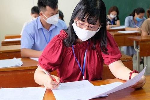 Nhiều địa phương hoàn thành chấm thi tốt nghiệp THPT