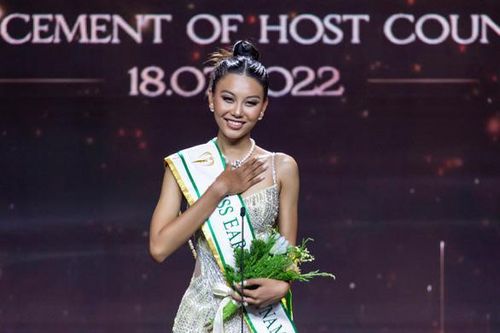 Á hậu 2 Thạch Thu Thảo đại diện Việt Nam tham dự Miss Earth 2022
