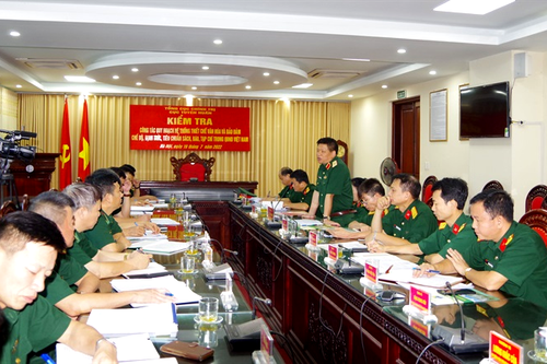 Kiểm tra thực hiện Quy hoạch hệ thống thiết chế văn hóa tại Học viện Biên phòng