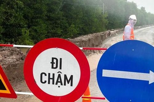 Xử phạt nhà thầu thi công 'ì ạch' đường Hồ Chí Minh qua Cà Mau
