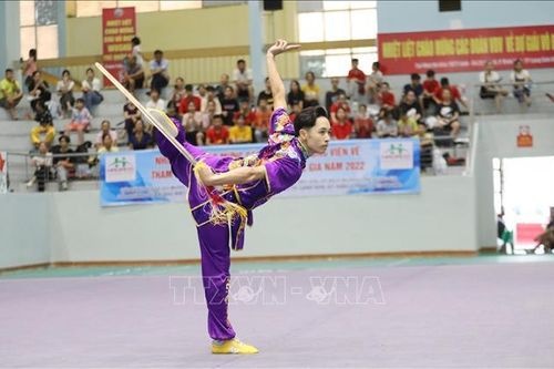 Khai mạc Giải Vô địch Wushu trẻ quốc gia năm 2022