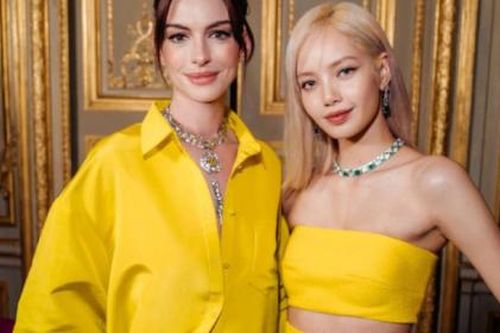 Học cách phối đồ thời trang màu vàng 'hot trend' hè 2022 cùng Blackpink's Lisa, Kate Middleton, Anne Hathaway