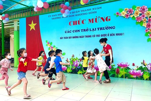 Trường mầm non được tuyển sinh bổ sung đến khi đủ chỉ tiêu