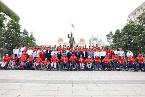 Đoàn thể thao người khuyết tật xuất quân tham dự ASEAN Para Games 2022