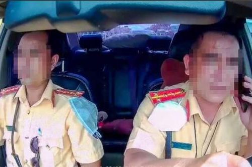 Kỷ luật, điều chuyển công tác 2 CSGT văng tục, nghe điện thoại khi lái ô tô