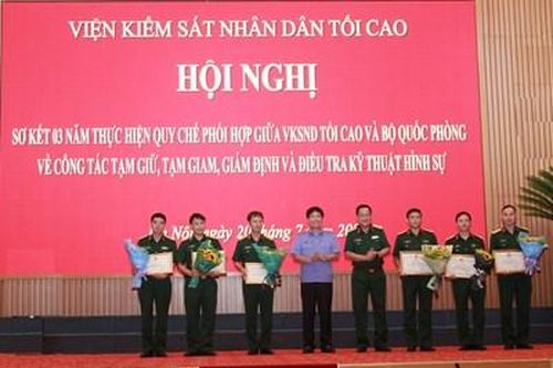Cơ quan điều tra VKSND tối cao phối hợp chặt chẽ, hiệu quả với Cục điều tra hình sự, Bộ Quốc phòng