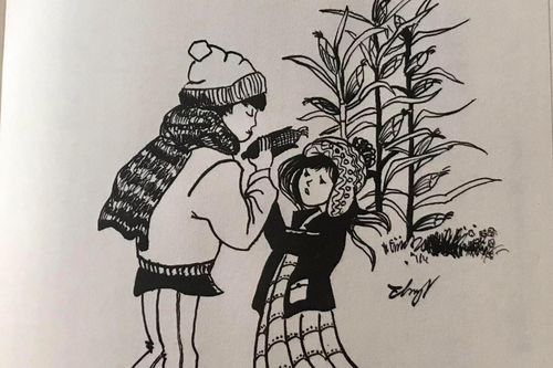 Triền đê lộng gió