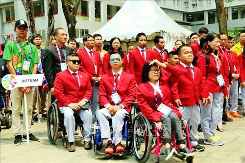 Đoàn thể thao người khuyết tật Việt Nam xuất quân tham dự ASEAN Para Games 11