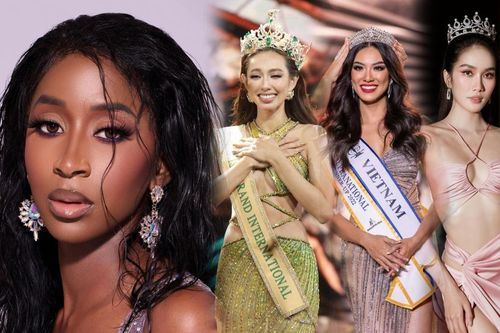 Hoa hậu Haiti từng bại trận trước Thùy Tiên, Kim Duyên, tiếp đến đối đầu Phương Anh ở Hoa hậu Quốc tế