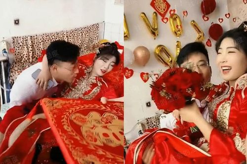 Chú rể loay hoay không bế nổi cô dâu nhưng lại có một phản ứng nhỏ làm xóa tan không khí gượng gạo