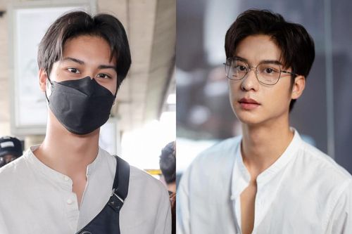 Nam thần người Thái August Vachiravit đến Việt Nam, che mặt kín mít nhưng visual vẫn bùng nổ